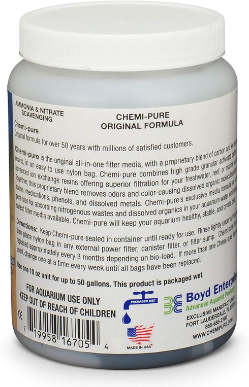 ABE16705 Chemipure Filter Media for Aquarium, 10-Ounce...