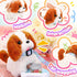 Tagitary Plush Toys Puppy Electronic Toy Walking and Barking Dogs,Tail Wagging Fake Dog Interactive Dog Toy for Kids with Leash,Easter Christmas B...