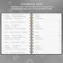 Clever Fox Password Book Spiral – Internet Address & Password Organizer with Laminated Alphabetical Tabs – Password Keeper Journal – Hardcover, Me...