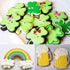 16PCS St.Patrick's Day Cookie Cutter Set Irish Party Supplies - Shamrock Leprechaun Coin Rainbow Beer Flag Horseshoe Design...