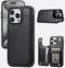 Wallet Case Compatible with iPhone 15 Pro Max(6.7"),Slim Protective case with Card Holder with 1 Screen Protective Glass,Premium PU Leather Kickst...
