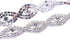 KAOYOO 1 Yard Crystal Rhinestone Chain Trim Sewing Trim for Wedding Decoration,Sewing Craft,DIY Accessories...