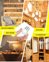 R14 Led bulb 4W E26 Base 2700K Warm White Dimmable Mini LED Reflector Floodlight Bulb 40W Equivalent 400 Lumens 4Pack...