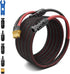 Solar to XT60 Extension Cable XT60 Adapter Connector 10Ft 12AWG Solar Cable with Sheath Extension IP67 Solar Connector to XT60 Adapter Cable for S...