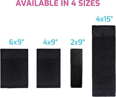Extender Strap - Multipurpose Elastic Hook and Loop Extension for Ice Packs, Ice Belts, Back/Knee/Ankle Braces, Vests, Wraps, and Belts - Made in ...