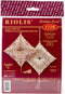 Riolis 25 Count Zigouigoui Delight Counted Cross Stitch Kit, 3.25 by 3.25-Inch Beige...