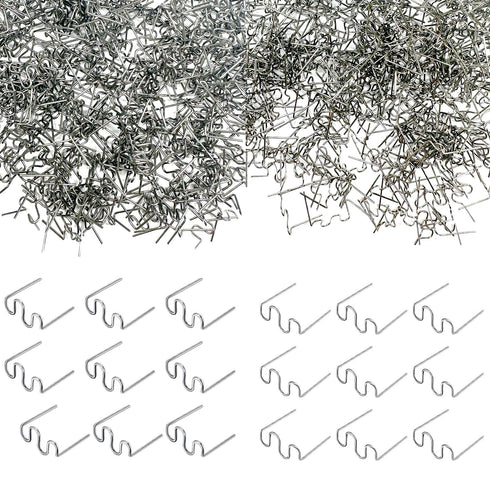 1400 Plastic Welder Staples,Plastic Welding Staples,0.6 0.8mm Wave Hot Staples Welding Supplies for Plastic Welder Gun to All Plastic Fix Repair C...