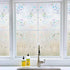LEMON CLOUD Decorative Window Film, Stained Window Privacy Film, Frosted Glass Static Cling for Glass Door Home, 3D Rubble Design (17.5 x 78.7 Inc...