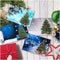 DIY 5D Diamond Painting Christmas Cards 4 Pcs, Round Drill Greeting Cards Creative, Handmade Merry Christmas Card Gifts for Family Friends and Lov...