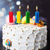 BBTO 16 Pcs Building Block Candles Brick Birthday Cake Candles Topper Sparkler Novelty Decor Building Block Construction Party Themed Decoration F...