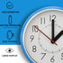 Suction-cup Waterproof Bathroom Clock, Desktop Clocks for Bathroom, 4 Inches Silent Non-Ticking Prevent Mist Wall Clock Light Blue...