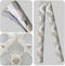 OUGAR8 Refrigerator Door Handle Covers Handmade Decor Protector for Ovens, Dishwashers.Keep Your Kitchen Appliance Clean from Smudges, Food Stains (4 Pieces, Quatrefoil)