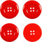 YAKA 50pcs 4 Holes Round Sewing Resin Buttons1.5inch/38mm in Bulk for Environmental Sewing Fasteners Scrapbooking DIY Sewing Tailor Crafts Coats C...