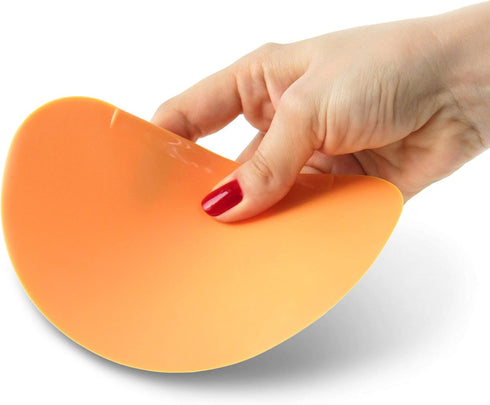 Indigo True Flexible Bowl Scraper - 1 Pc | Curved For Shaping Bread or Pastry Dough | Conforms To Any Mixing Bowl | Round Contoured Profile...