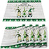 St. Patrick's Day Placemats Set of 6, Funny Irish Gnome Elf Hold Horseshoe Heat Resistant Placemat Waterproof Table Mats, Farm Wood Board Texture ...