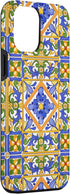 iPhone 14 Pro Max Sicilian,Italian,summer,tiles,mosaic,majolica art Case...