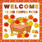 79Pcs Fall Bulletin Board Decoration Set Pumpkin Basket Cut-Outs Welcome to Our Patch Honeycomb Balls Border Trims for Autumn Thanksgiving Party D...