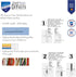 Vervaco Cross stitch Kits for Adults, Cross Stich Kit for Pillow Front for Self-embroidery on 100% cotton, and Emboidery Thread, 15.75 x 15.75 Inc...