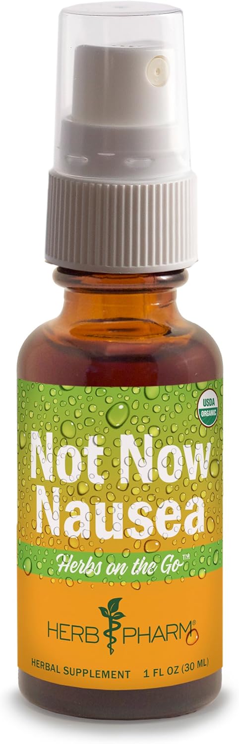 Herb Pharm Herbs on The Go Portable Spray: Not Now Nausea, 1 Oz...