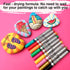 Acrylic Paint Pens - 12 Acrylic Paint Markers Medium Tip (2mm) | Great for Rock Painting, Canvas, Glass, Porcelain, Fabric, Paper, Pottery and Pla...