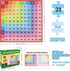 Multiplication Chart Puzzles for Kids, 121 Piece Jigsaw Puzzles for Kids Ages 7+, Math Puzzle Games Educational Learning Toys for Home, School, Ki...