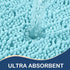 Arotive Luxury Chenille Bathroom Rug Mat, Extra Soft Thick Absorbent Shaggy Bath Rugs, Non-Slip Machine Wash Dry Plush Bath Mats for Bathroom, Sho...