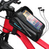 DURATECH Bike Bag, Bike Accessories, Waterproof Bike Phone Bag with EVA Material, TPU Touch Screen and Sun Visor, Bicycle Bag for Phones Under 6.9...