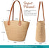 Hommtina Straw Bag Womens Straw Beach Bag Crossbody Shoulder Bags Vacation Purse Straw Purse for Summer...