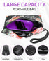 Storage Bag with Combination Lock, Water Resistant Carbon Lining Portable Bag File Organizer Enduring Travel Bag Durable and Stylish Great Gift fo...