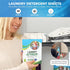 Laundry Detergent Sheets - Eco-Friendly, Biodegradable, Mess-Free, Concentrated Laundry Solution - No Plastic Waste, Easy to Use, Travel-Friendly ...