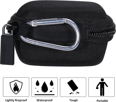 co2CREA Hard Case Replacement for SHOKZ OpenFit Open-Ear True Wireless Bluetooth Headphones, Black...