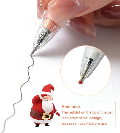 Linbsunne Ballpoint Pens Medium Point 1mm Black Ink Work Pen with Super Soft Grip Ball Point Pen for Men Women Retractable Office Pens (Silver Cli...