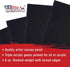 US Art Supply 6 X 6 inch Black Professional Artist Quality Acid Free Canvas Panels 6-Pack (1 Full Case of 6 Single Canvas Panels)...