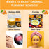 SPICY ORGANIC Turmeric Root Powder – 16 oz. – High Curcumin, Non-GMO Turmeric Spice for Cooking, Skin Care, Golden Milk, and Joint Health Support ...