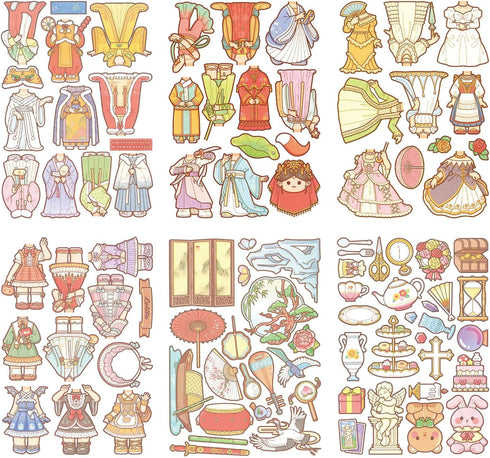 SuperPeak Scissor Skills Sticker Activity Books,Road Trip Activities for Kids,Paper House Stickers Cut and Paste Workbooks for Kids Ages 4-8,20Pag...