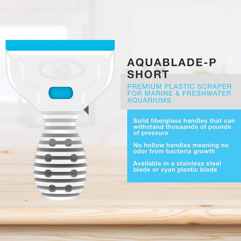 Continuum AquaBlade P Short Acrylic Safe Algae Scraper...