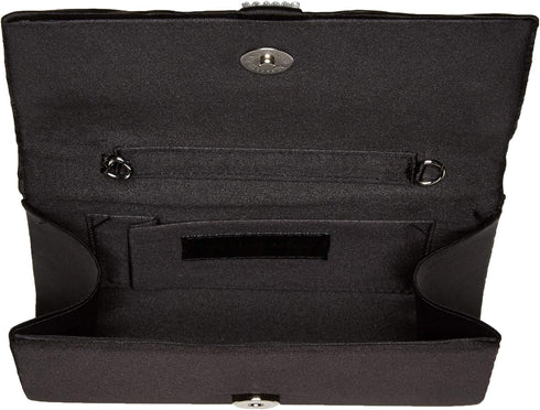 Jessica McClintock Alexis Pleated Flap with Rhinestones...
