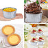 50 Pack Foil Cupcake Liners With Dome Lids,LNYZQUS 5.5 Oz Large Muffin Cups Cupcake Cups,Disposable Muffin Tins Foil Ramekins Pans Cupcake Wrapper...