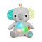 Bright Starts Hug-a-Bye Baby Elephant Stuffed Animal Musical Toy, Soft Toy Soother Plays Songs & Lights up, Newborn and up...