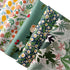 levylisa 7PCS Green Summer Fabric Tropical Floral Quilting Fat Quarter Bundles 18" x 22" DIY Cotton Fabric for Patchwork...