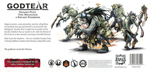 Steamforged Games Godtear: Sneaky Peet, The Maligned Slayers Champions Set...