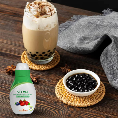 Stevia Concentrated Liquid Sweetener (Optimized with Erythritol) 1.33 FL OZ (37 mL) – 2 Pack...
