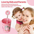 Lily's Home Kids Flashing Timer Toothbrush Kids with Soft Bristles, Rising Cup & Cover - Fun 2-Min Light-Up Brushing for Children - Toddler Toothb...