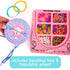 Just My Style My Very Own Jewelry Studio, Personalized Bracelet Making Kit With 1700+ Beads, Bead Kit Great for On-The-Go, Travel DIY Custom Acces...