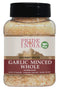 Pride Of India- Garlic Minced Whole- 7oz (200gm)- Made from whole, fresh garlic cloves to give finely grated uniform strips - GMO Free, Vegan, Glu...