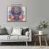 Posterizer 1 pcs- psychedelic funky hippie colorful sci fi alien 2-Fantasy & Fiction Art-Retro Art- Living Room Bedroom Decor- unframed wall art...