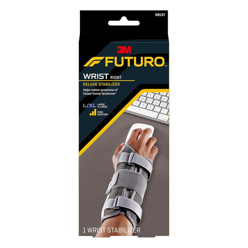 FUTURO Deluxe Wrist Stabilizer Right Hand, L/XL...