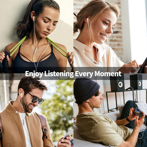 for Lightning Headphones Wired Earbuds for Apple iPhone Earphones MFi Certified Corded Headsets HiFi Stereo with Microphone Volume Control for iPh...