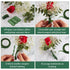 Waydress Small Floral Boutonniere Magnets Corsage Brooches Magnet and 2 Rolls 1/2 Inch x 30 Yards Floral Wrapping Tape for Handmade Wedding Bride ...