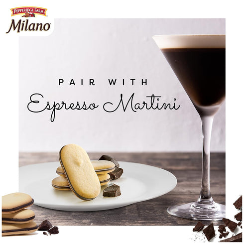Pepperidge Farm Milano Double Milk Chocolate Cookies, 7.5 OZ Bag (15 Cookies)...